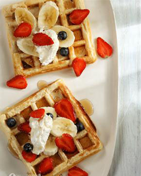 Peanut Butter Waffle