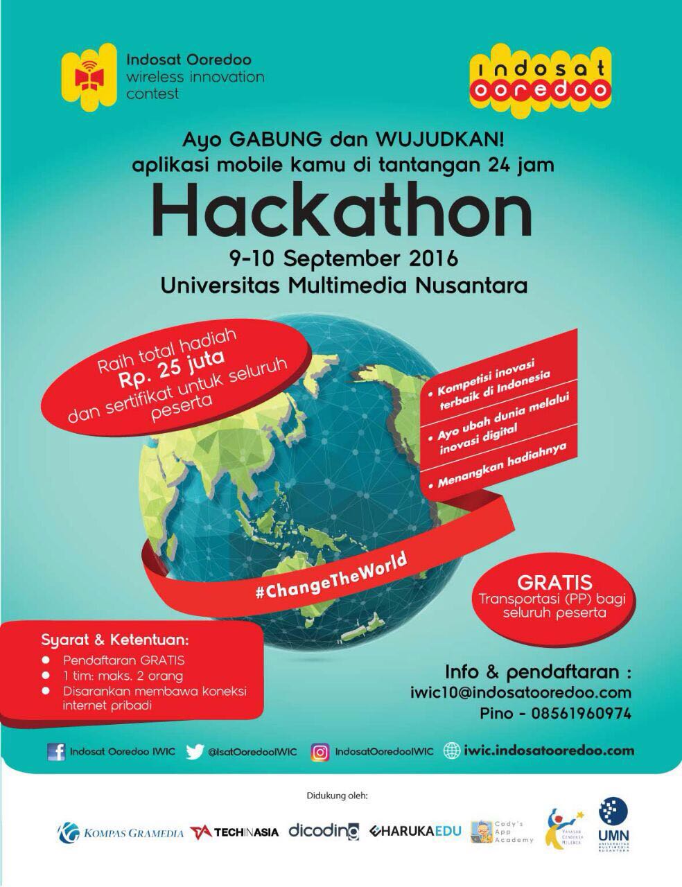 Ayo gabung dan wujudkan aplikasi mobile kamu di tantangan 24 Jam - Hackaton IWIC 10