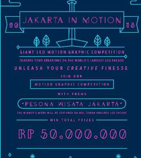 JAKARTA IN MOTION 2016: PESONA WISATA JAKARTA by mal taman anggrek 