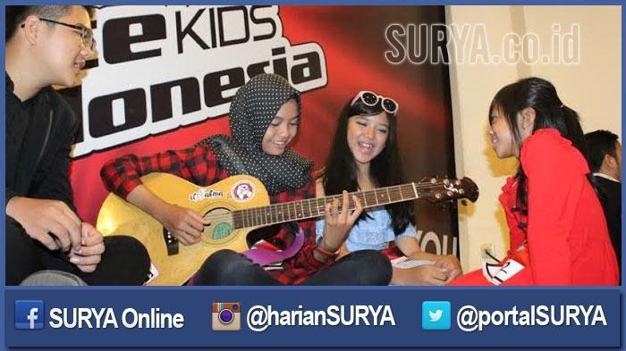Murid SMP Siapkan Lagu Karyanya untuk Juri The Voice Kids Indonesia