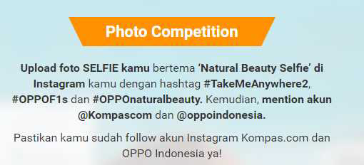 Photo Competition Take Me Anywhere 2 by oppo dan kompas 