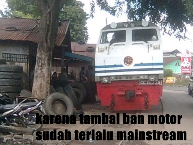 Begini NIh Inovasi  Baru Para Tukang Tambal  Ban  supaya 