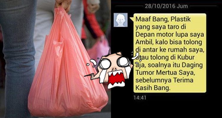 Daging Penumpang Ketinggalan Lalu Disate, Driver Ojek Online Kaget Terima SMS Ini