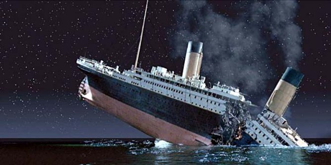 Temuan bukti baru, Titanic bukan tenggelam karena tabrak gunung es