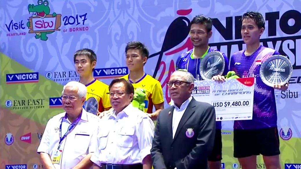 Kalahkan Pasangan Tuan Rumah Berry Anggriawan/Hardianto Juara Malaysia GPG