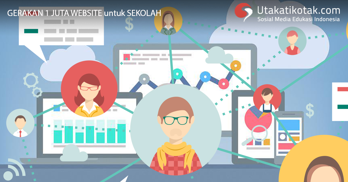 Daftarkan Segera Sekolah Kalian di Program 1 Juta Website Sekolah Gratis