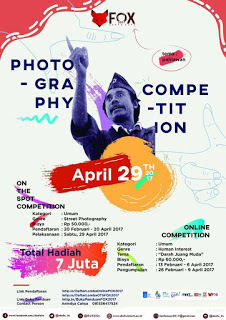 Lomba Fotografi FOX 2017 di ITS (Hadiah 7 Jt) 