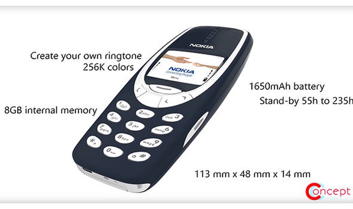 Membayangkan Wujud Nokia 3310 Reborn