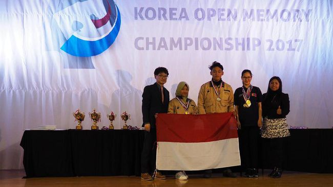 Pemuda Indonesia Boyong 22 Medali dari Lomba Mengingat
