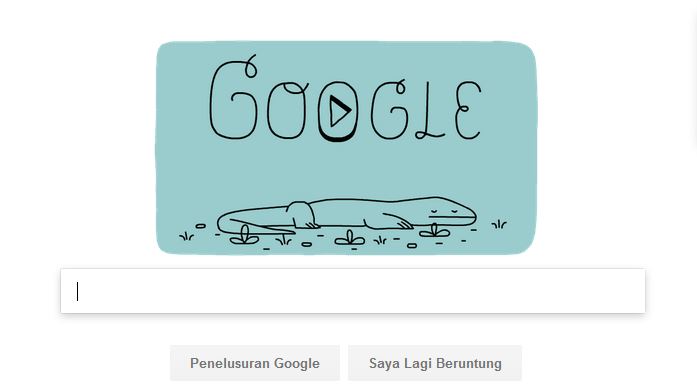 Google Doodle Buat Kuis Tentang Hewan Komodo! Berapa Banyak yang Kamu Ketahui Tentang Komodo?