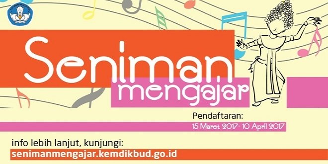 Pendaftaran “Seniman Mengajar” di Daerah Terpencil Mulai Dibuka