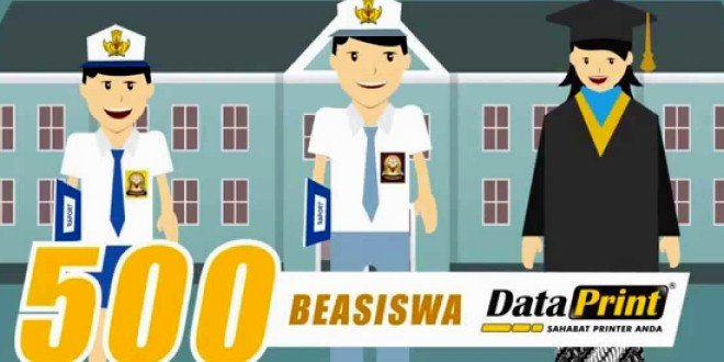 Beasiswa Dataprint bagi 400 Pelajar dan Mahasiswa