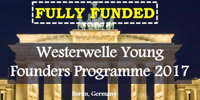Beasiswa Konferensi di Jerman dari Westerwelle Foundation