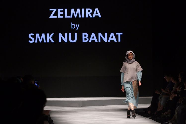 Siswi SMK NU Banat Bikin Kejutan di Muslim Fashion Festival 2017
