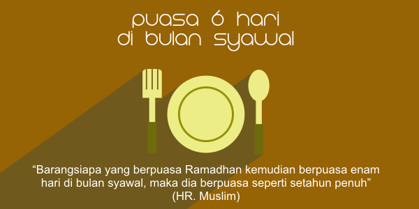 Puasa 6 Hari di Bulan Syawal Setara Setahun