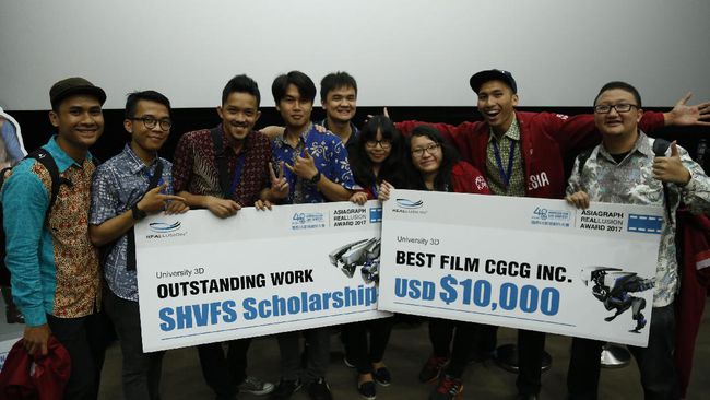 Mahasiswa Univ Surya Juarai Kontes Animasi di Taiwan