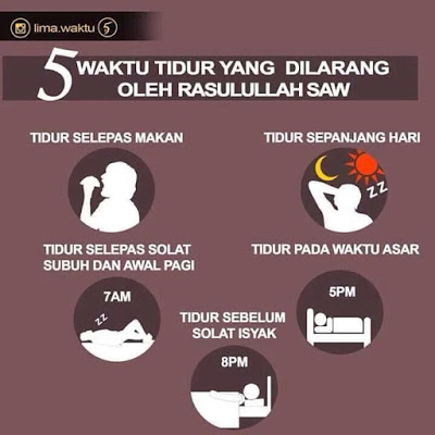Sering Disepelekan, 5 Waktu Yang Dilarang Untuk Tidur Menurut Islam Dan Medis
