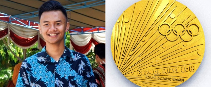 Remaja Indonesia Jadi Juara Desain Medali Olimpiade Internasional