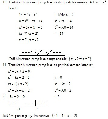 Contoh Soal Himpunan Penyelesaian Dari Sistem Pertidaksamaan Linear