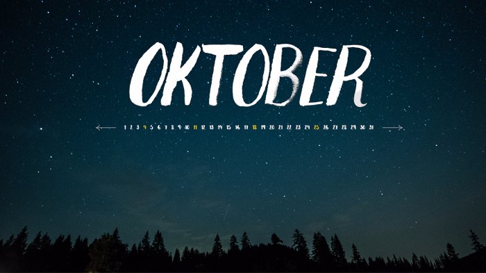 5 Fakta Unik Bulan Oktober yang Harus Diketahui, Bikin Kamu Gak Nyangka 