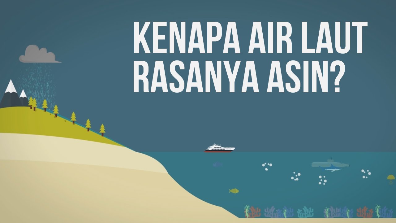 Mengapa Air Laut Asin?