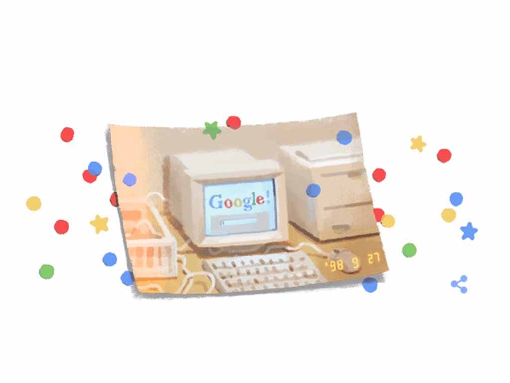 Google Doodle Pasang Komputer Jadul Rayakan Ulang Tahun