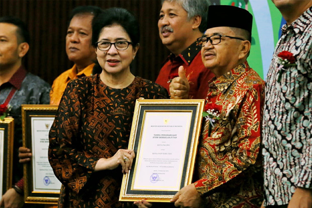 Kota Palopo Raih Penghargaan STBM Award 2019 di Jakarta