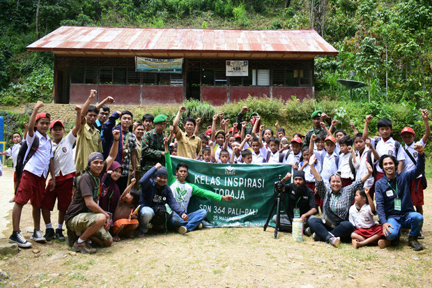 Peduli Pendidikan, Kelas Inspirasi Mengajar di Pedalaman Tana Toraja