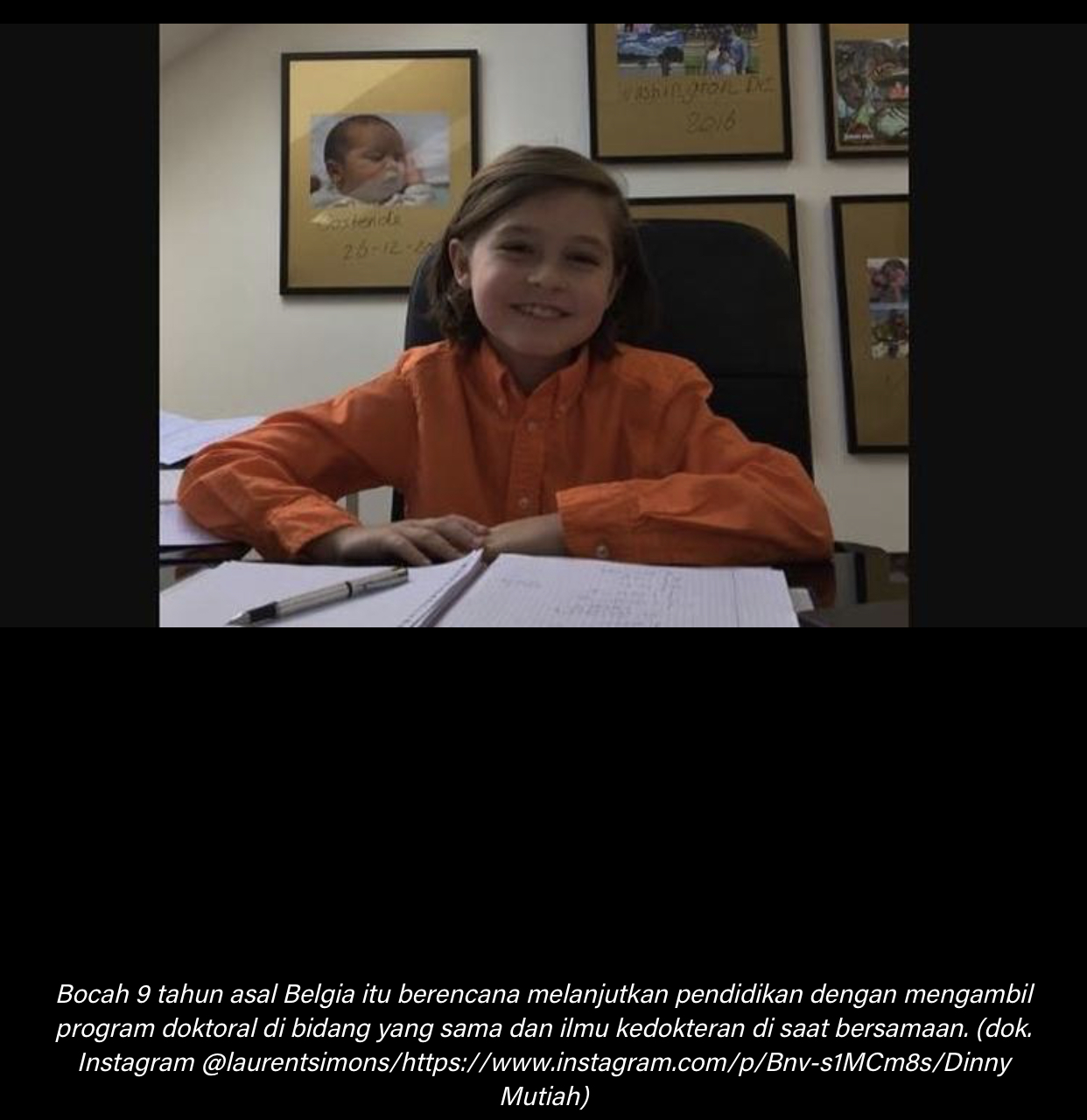 Kisah Bocah 9 Tahun Raih Gelar Insinyur dari Kampus Bergengsi di Belanda