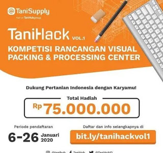 Tanihack Vol 1 Kompetisi Rancang Visual Packing And Processing Center