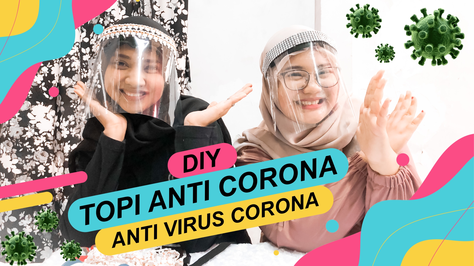 D.I.Y Topi Anti Virus Corona