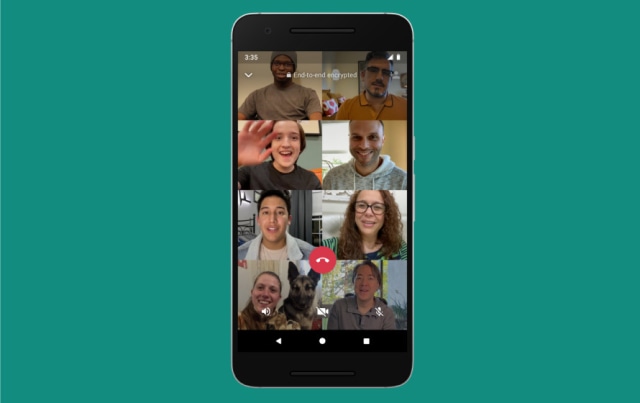 Cara Melakukan Video Call WhatsApp dengan 8 Orang