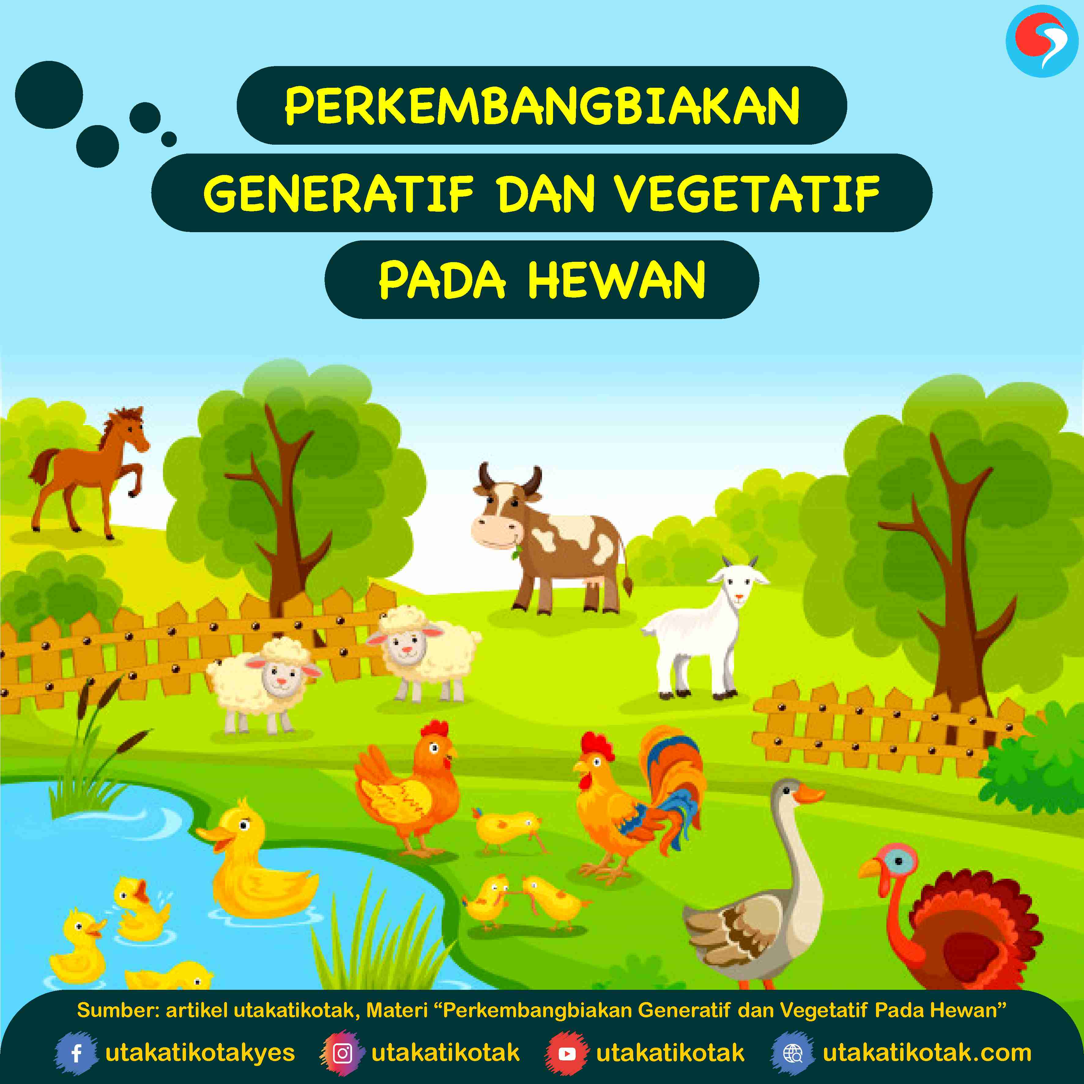 Perkembangbiakan Generatif dan Vegetatif Pada Hewan