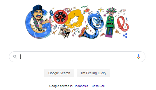 Seniman Betawi Benyamin Sueb Jadi Google Doodle Hari Ini