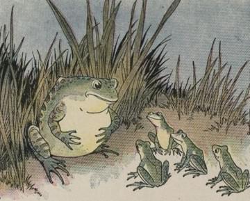 Bedtime Short Story : The Frogs And The Ox