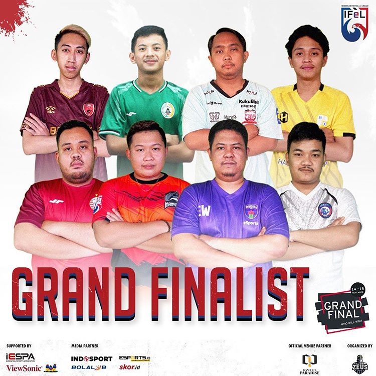 Jadwal Pertandingan Grand Final Indonesian Football e-League 2020