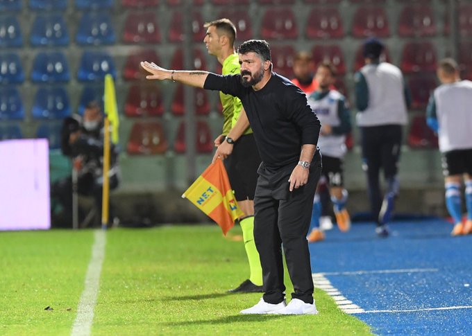 Crotone vs Napoli 0-4, Gattuso Komentari Kemenangan Mudah atas 10 Pemain Lawan