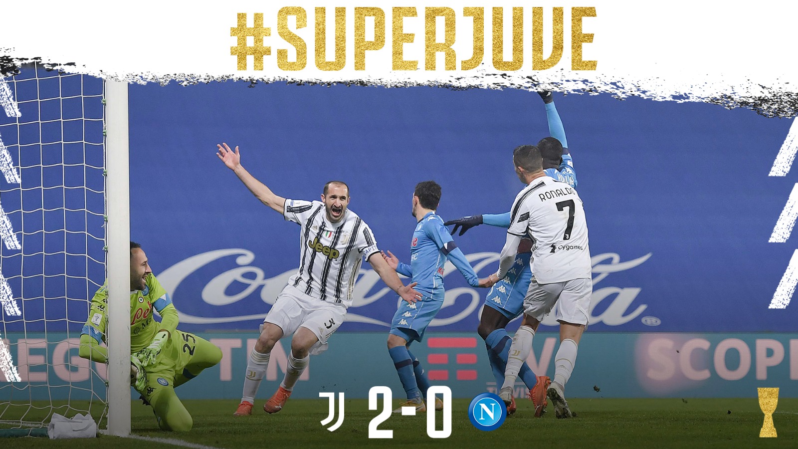 Juventus Kalahkan Napoli di Piala Super Italia, Andrea Pirlo Menikmati Trofi Pertama sebagai Pelatih