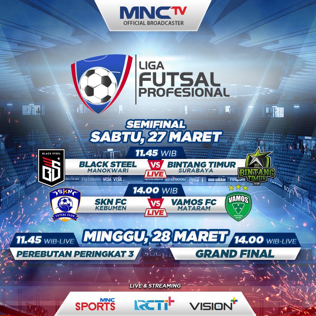 Jadwal Siaran Langsung Final Four Liga Futsal Pro 2020, Semifinal dan Final Jangan Sampai Terlewatkan