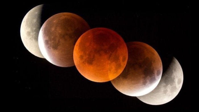 Bagaimana Proses Terjadinya Gerhana Bulan Total?