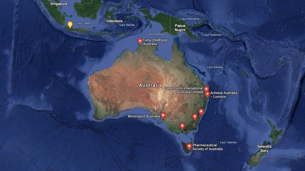 Letak Astronomis dan Geografis, Iklim, Kondisi Geologi Negara Australia