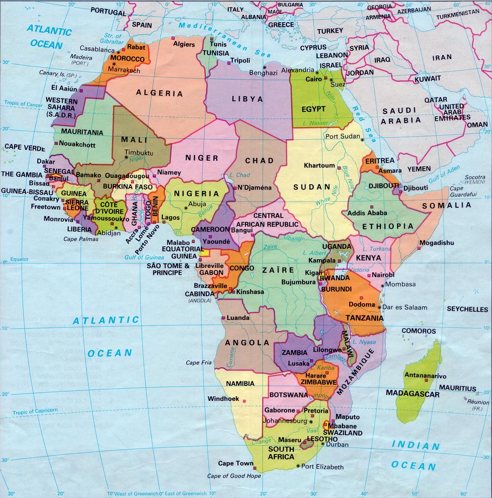 Karakteristik Benua Afrika: Letak, Iklim, Kenampakan Alam dan Kondisi Penduduk