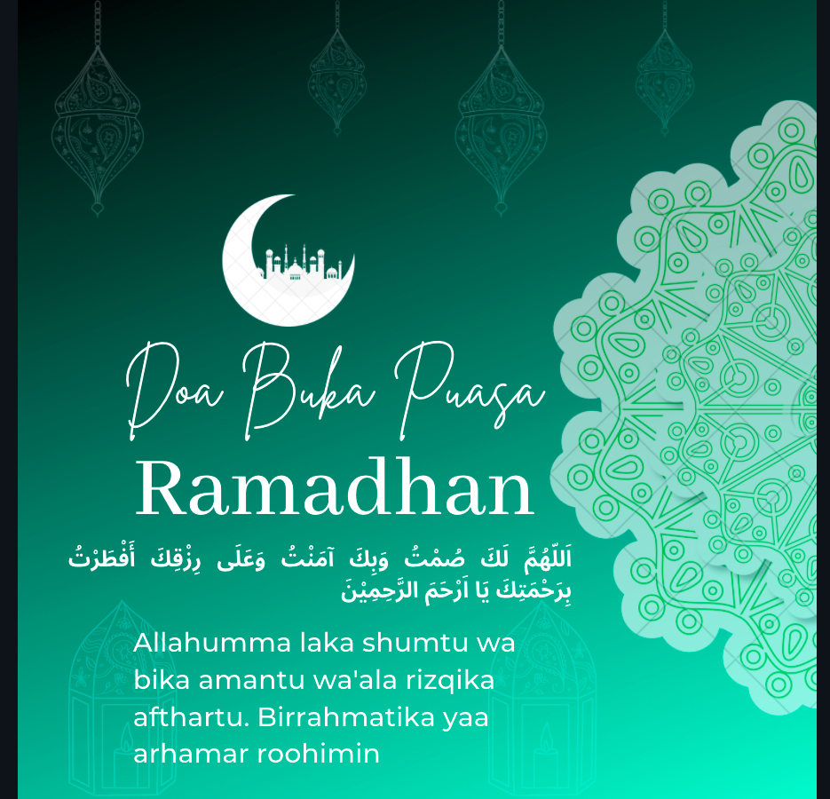 Doa Buka Puasa Ramadhan 