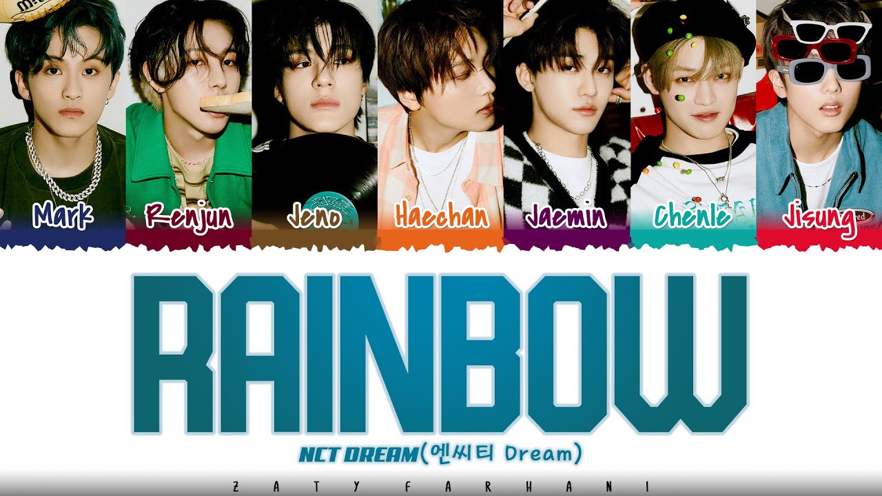 Lirik Lagu Rainbow - NCT Dream