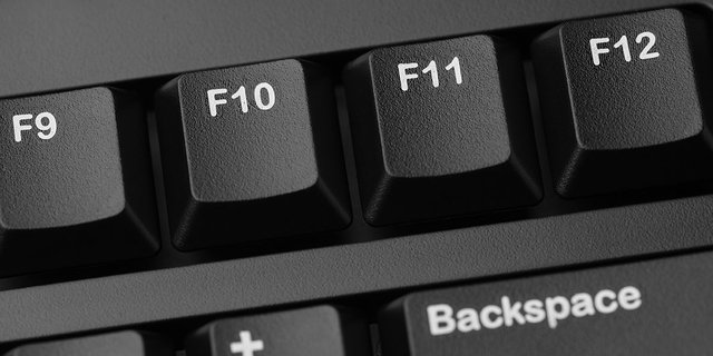 F8 adalah shortcut pada keyboard untuk memunculkan