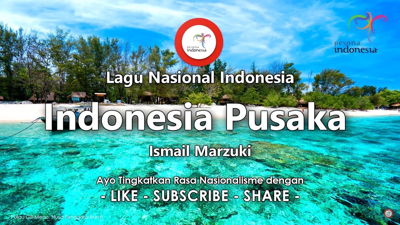 Lirik Lagu Indonesia Pusaka oleh Ismail Marzuki