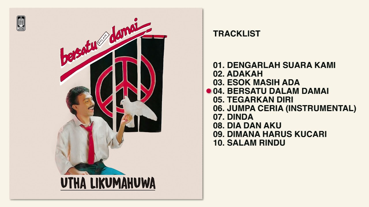 Lirik Lagu Bersatu Dalam Damai Utha Likumahuwa